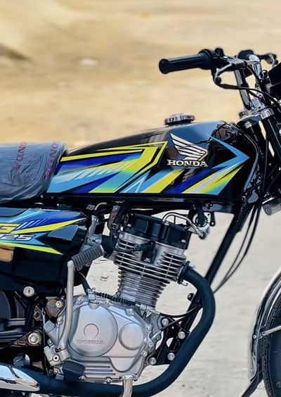 Honda 125 Tanki Tapa set original 12500