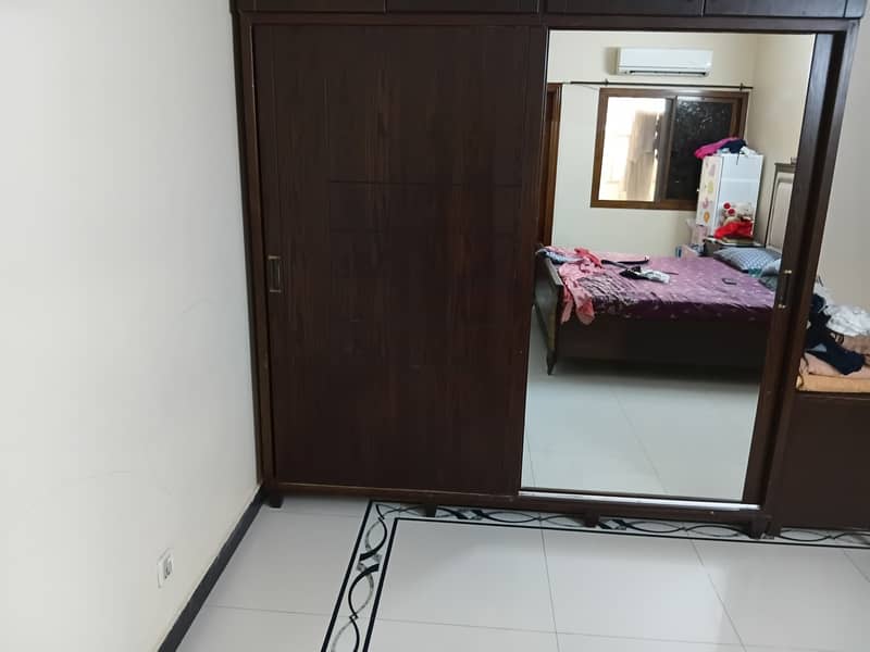 Sliding wardrobe . 7 ft width. Excellent condition. 2