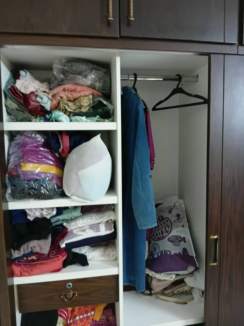 Sliding wardrobe . 7 ft width. Excellent condition. 3