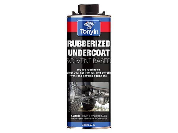 Tonyin 1L Professional Rubberized Undercoating - Solvent-Based
