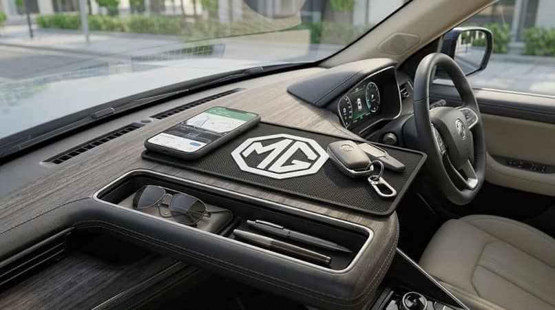 MG Logo Anti-Slip Dashboard Sticky Mat