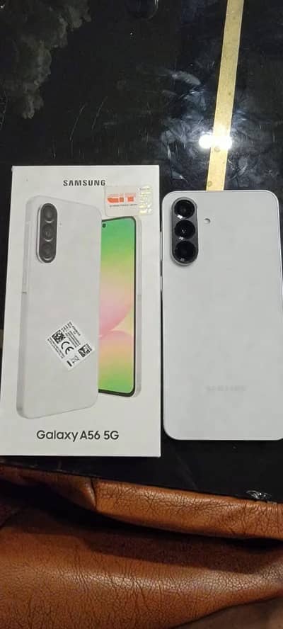 Samsung Mobile A56 5g with box