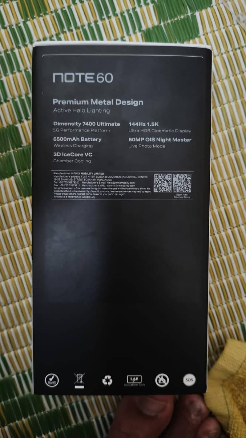 Infinix Note 60 8