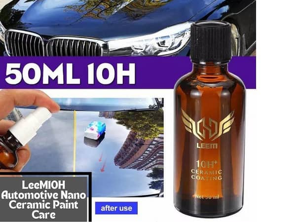 LeeM10H Nano Ceramic Coating for Automotive Paint - 40 ML Super Hydrophobic Protection