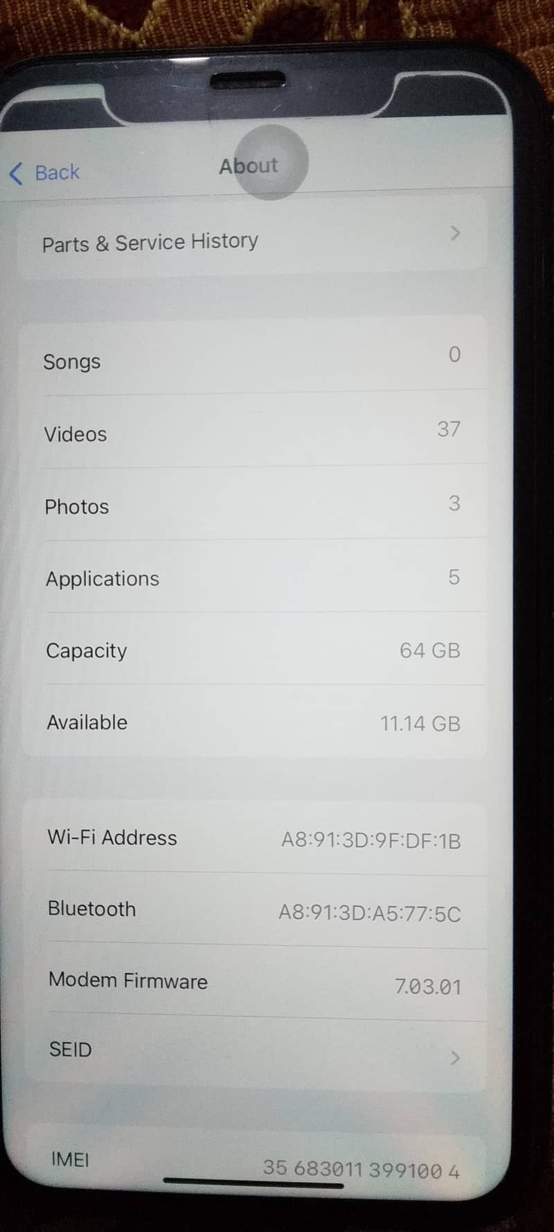 iphone XR 4