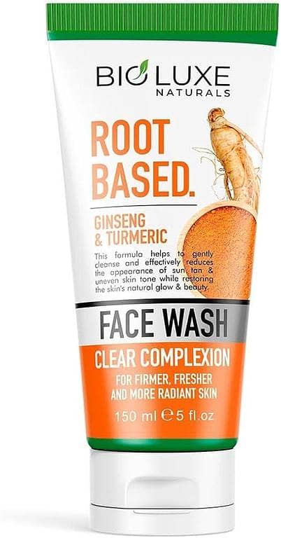 Bio Luxe Ginseng & Turmeric Face Wash 150ml