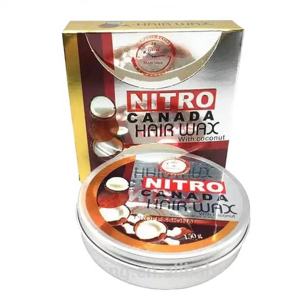 Nitro Canada Coconut Hair Wax - 150Gm for All Hair Types