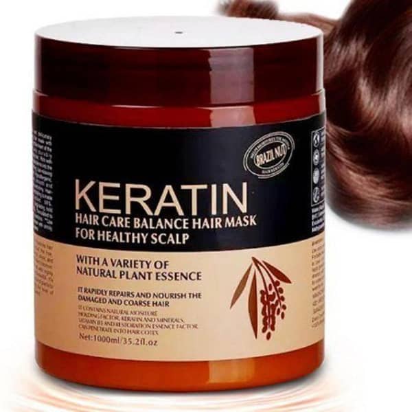 Brazil Nut Keratin Hair Care Balance Mask & Treatment for Healthy Scalp - 1000 ml