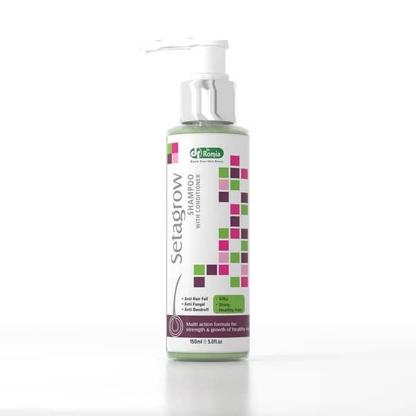 Dr. Romia Setagrow 150ml Shampoo and Conditioner for Hair Growth and Dandruff Control