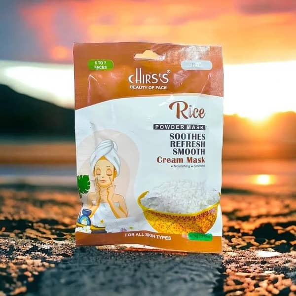 Chris Rice Powder Mask 75g: Soothing and Refreshing Skin Care