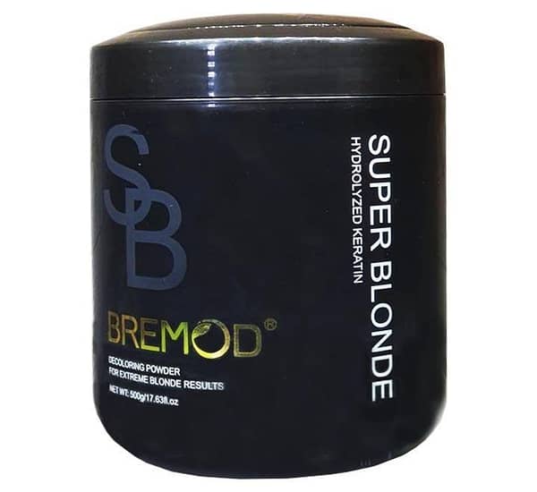 Bremod Super Blond Bleach 500g for Lightening Hair Up to 7 Levels