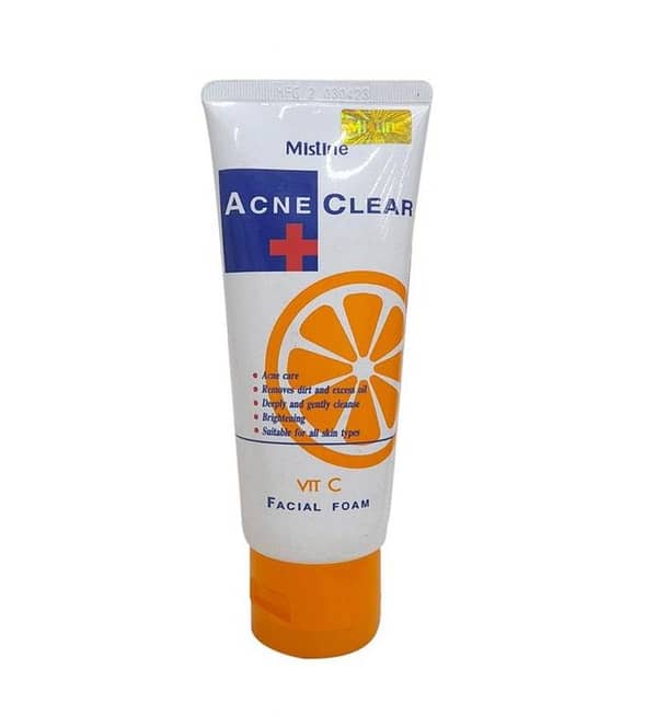 Mistine Acne Clear Vitamin C Facial Foam, 85 ml