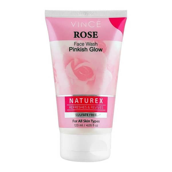 Vince Rose Pinkish Glow Facial Cleanser 120ml
