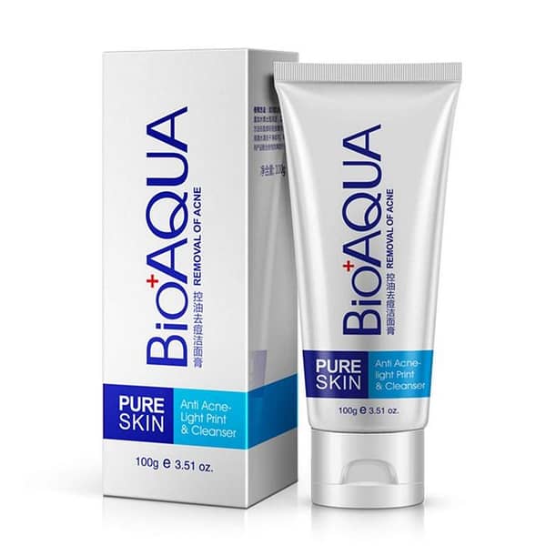 Bio Aqua Acne Treatment - Facial Cleanser and Face Wash for Acne Removal, 100ml Bqy0702