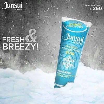 Junsui Ice Cool Face Wash 100ml