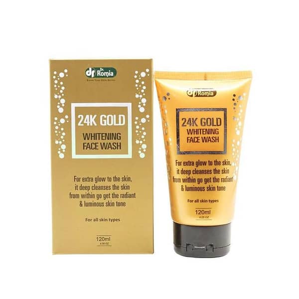 Dr. Romia 24k Gold Face Wash, 120ml
