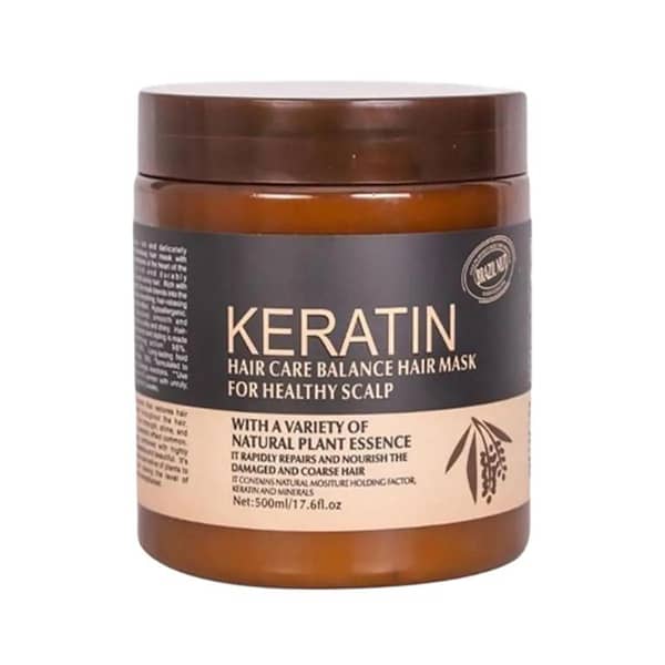 Brazil Nut Keratin Hair Mask and Treatment for a Healthy Scalp, 500ml - Original Formula