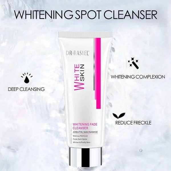 Dr Rashel DRL-1433 Whitening Face Wash for Deep Cleansing and Dark Spot Reduction