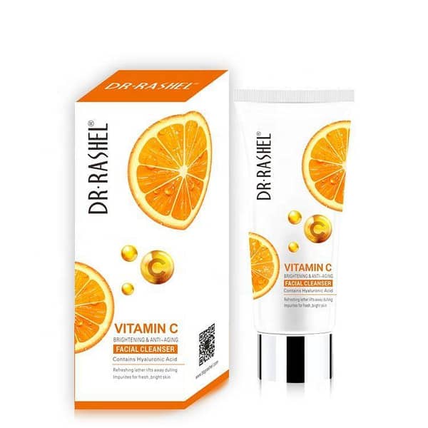 Dr Rashel DRL-1429 Facial Cleanser with Vitamin C for Deep Cleansing and Skin Restoration