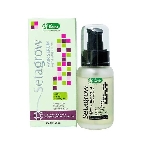 Dr Romia Setagrow 50ml Argan Oil Hair Serum for Soft, Manageable Hair