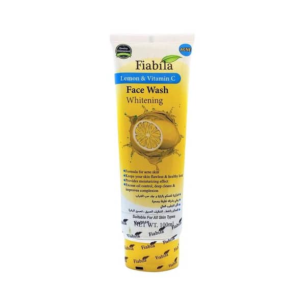 Fiabila 100ml Lemon and Vitamin C Facial Cleanser