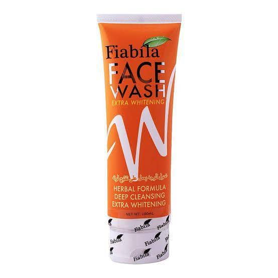 Fiabila Whitening Face Wash - 100ml for Skin Brightening and Cleansing