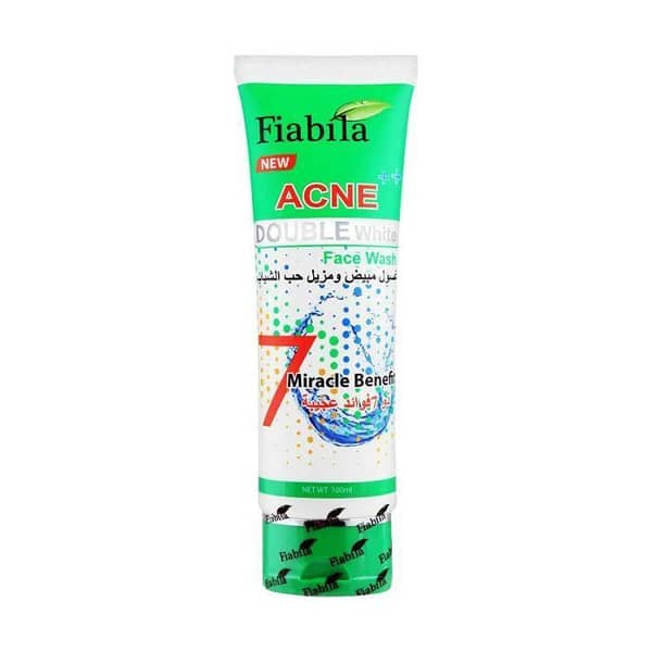 Fiabila Double White Face Wash for Acne, 100ml