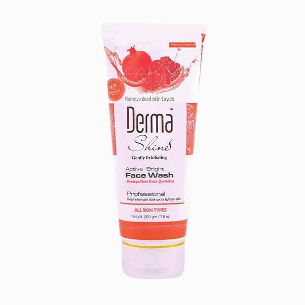 Derma Shine Active Bright Face Wash 200g for Radiant Skin