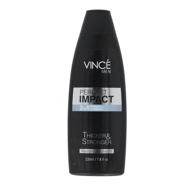 Vince Men's Perfect Impact 2-in-1 Shampoo and Conditioner, 230ml