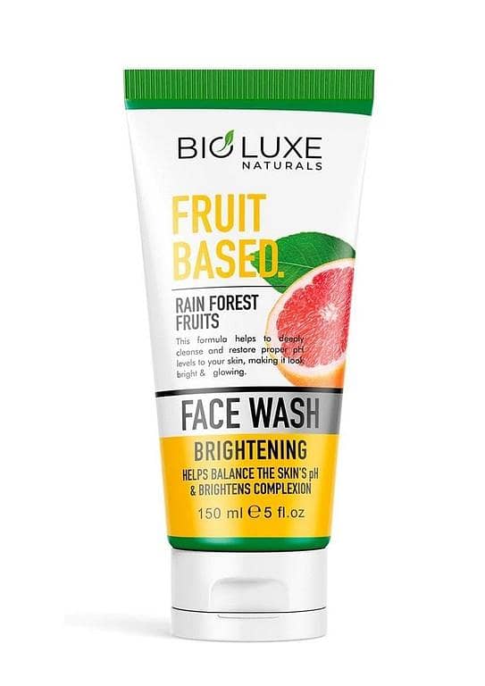 Bio Luxe 150ml Fruit-Based Face Wash for Cleansing and Refreshing Skin