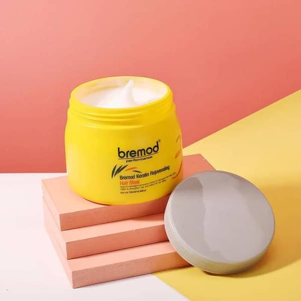 Bremod 500ml Keratin Hair Mask for Damaged Hair Repair and Hydration