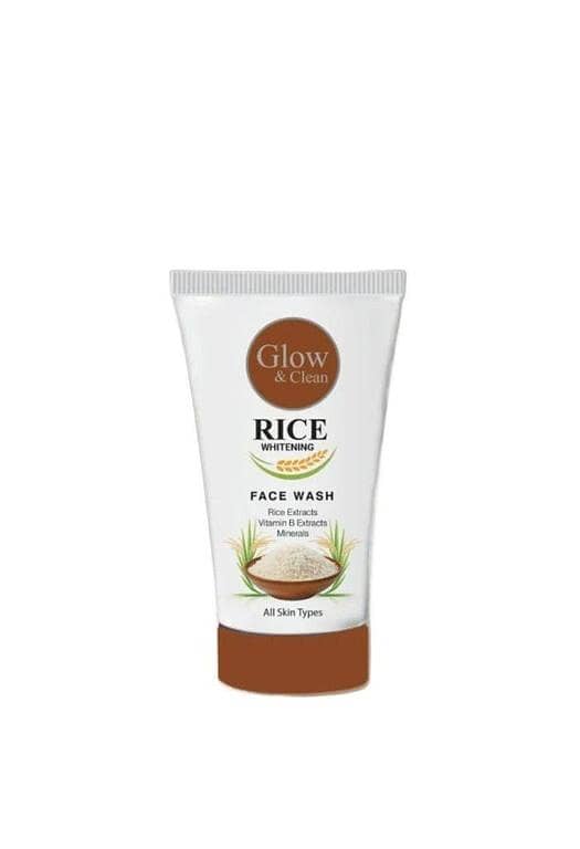 Rice Whitening Face Wash 120ml by Glow And Clean