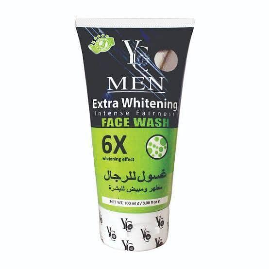 YC Men Face Wash 100ml for Extra Whitening and Cleansing