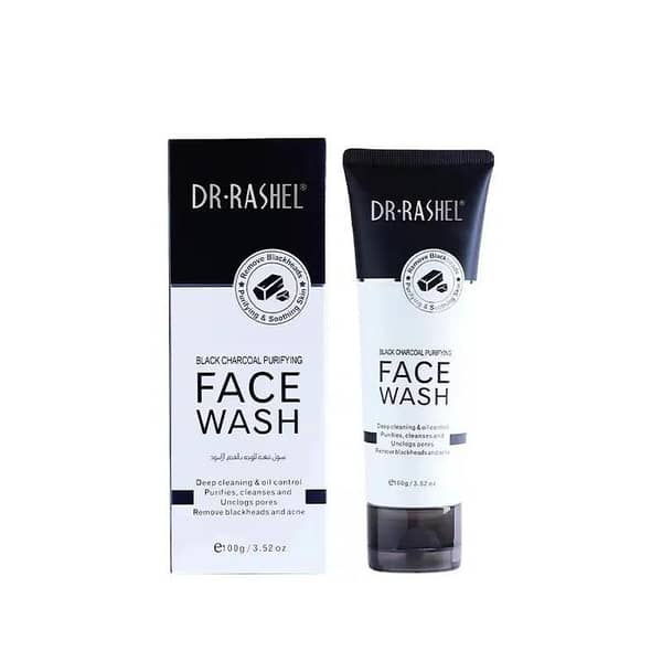 Dr Rashel Activated Charcoal Face Wash 100g for Cleansing and Acne Control