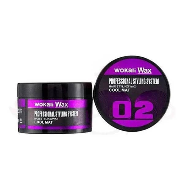 Wokali Professional Styling System 02 Hair Wax, Cool Mat 150g, Model WKL135 in Purple