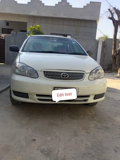 Toyota Corolla XLI 2004