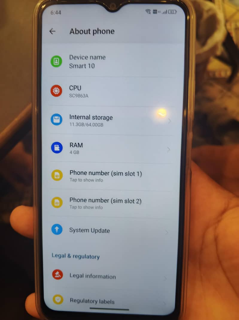 SEGO Smart 10   11 month warranty hai 7