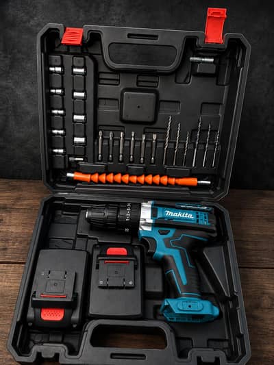 Makita Cordless Machine -easy to use for Home use- Complete set