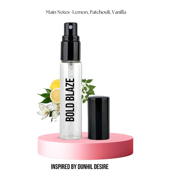 Perfumyst Bold Blaze EDP - Inspired by Dunhil Desire for Men - 10 ML Tester