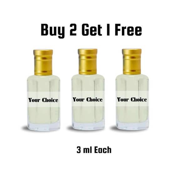 Perfumyst - Purchase 2 Attars and Receive 1 Free - 3 ML Each - Choose Your Attars