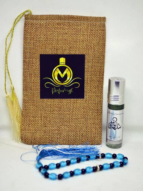 Perfumyst Sultan Ittar 6ML Roll-On with Tasbeeh for Men - Original Fragrance with Long-Lasting Quality