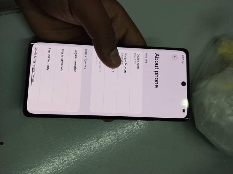 Google Pixel 7 Pro 9