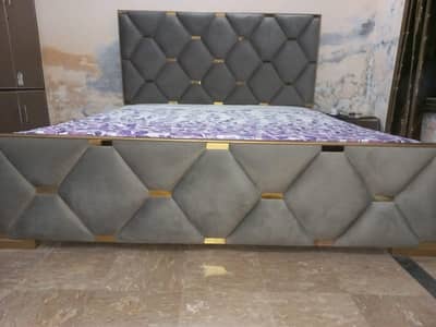 Bed set for sale with 2 side tables