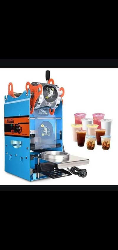 Cup sealing machine
