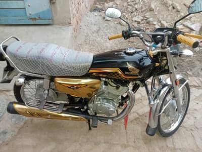 CG 125 SELF START GOLD EDITION 2024 MODEL