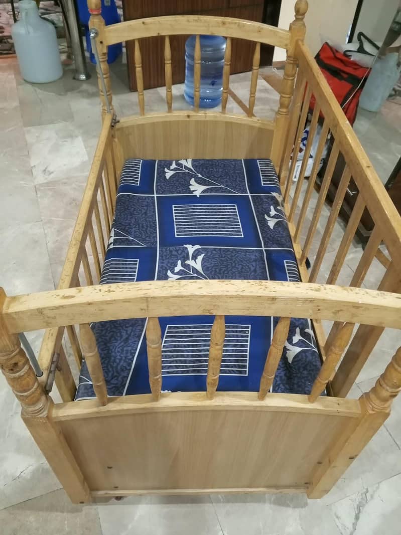 Baby Wooden Cot 3