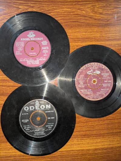 11 Vintage Vinyl Records Collection