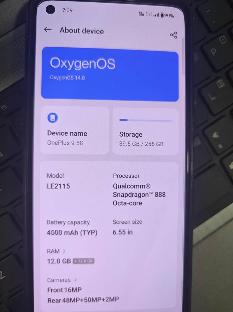 One Plus 9 0