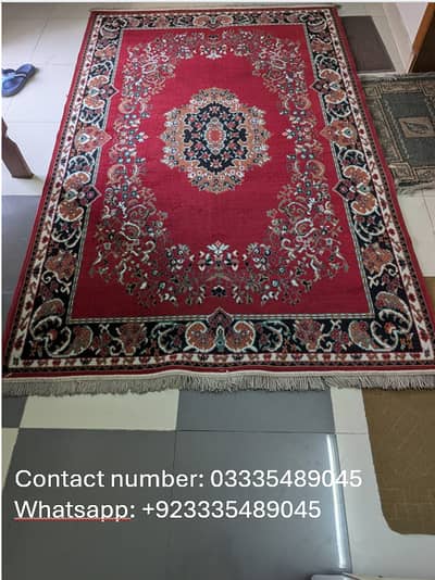 Red rug/carpet for living room