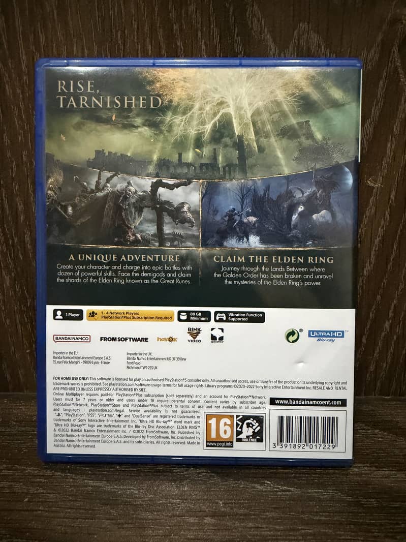 Elden Ring Ps5 cd used 1
